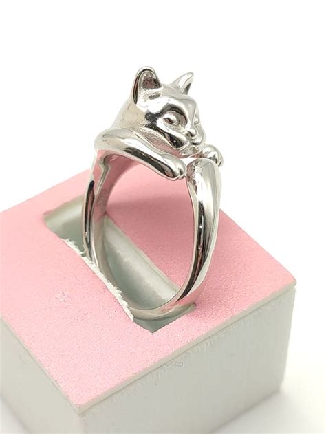 anello gatto gucci|Anelli in Argento .